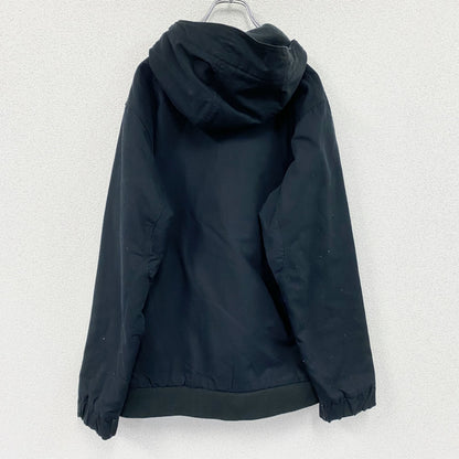 Columbia　コロンビア　ロマビスタフーデッドジャケット　フルジップコットンパーカー　フリースライナー　黒　ブラック　XLサイズ