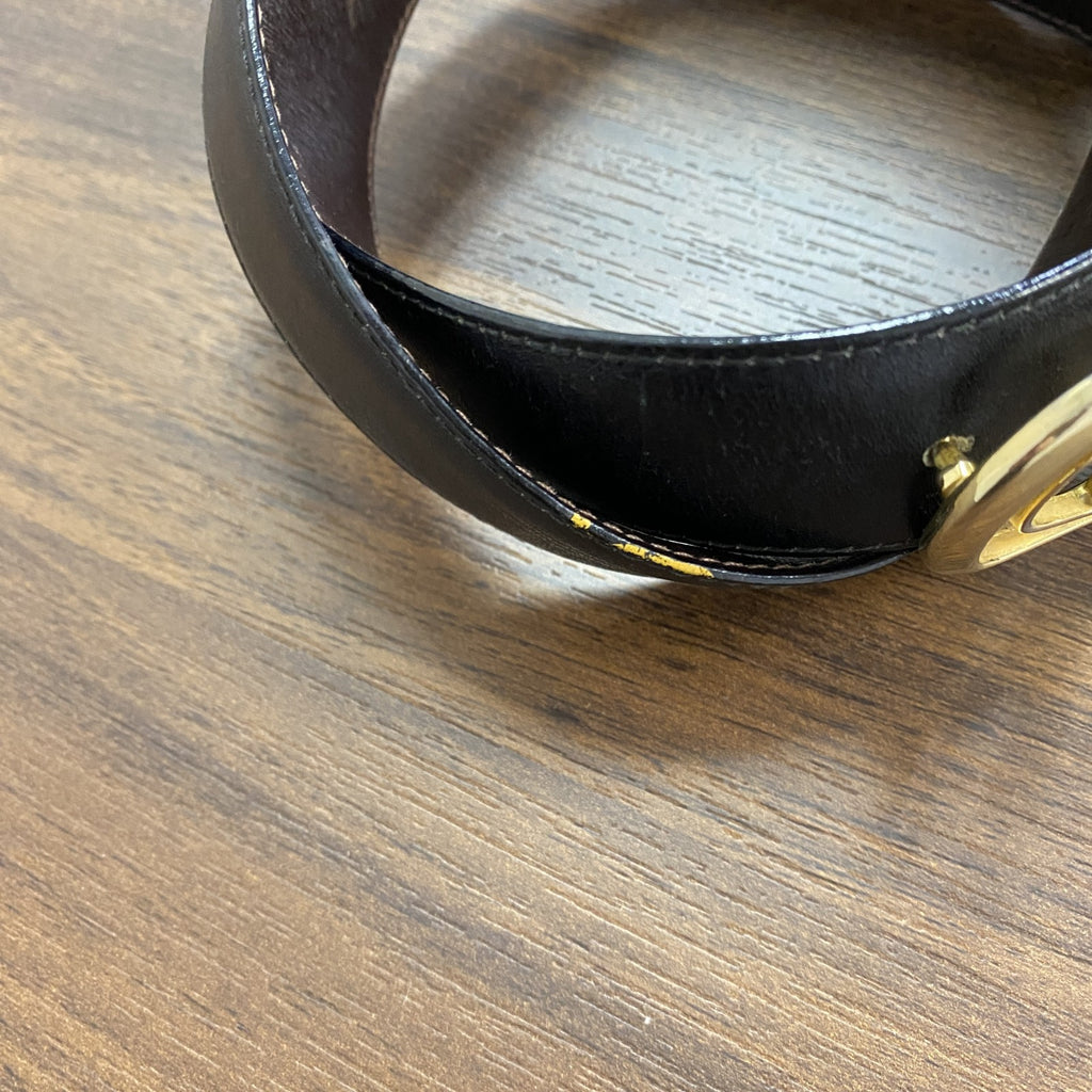 valentino　ヴァレンティノ　レザーベルト　黒　ブラック