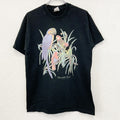 90s　FRUIT OF THE LOOM　フルーツオブザルーム　半袖プリントTシャツ　黒　ブラック　Lサイズ