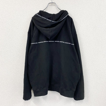 DC SHOES　ディーシー　ハーフジップスウェットパーカー/フーディー　黒　ブラック　Lサイズ