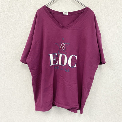 ESPRIT　半袖プリントTシャツ　紫　パープル　Lサイズ