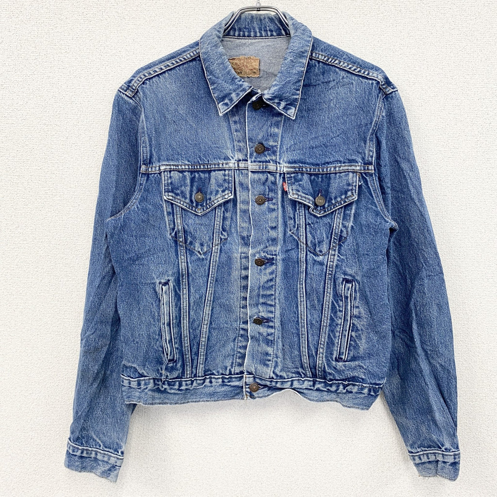 ～90s　Levi’ｓ　リーバイス　4thタイプ　デニムジャケット/Gジャン　ヴィンテージ　青　ブルー