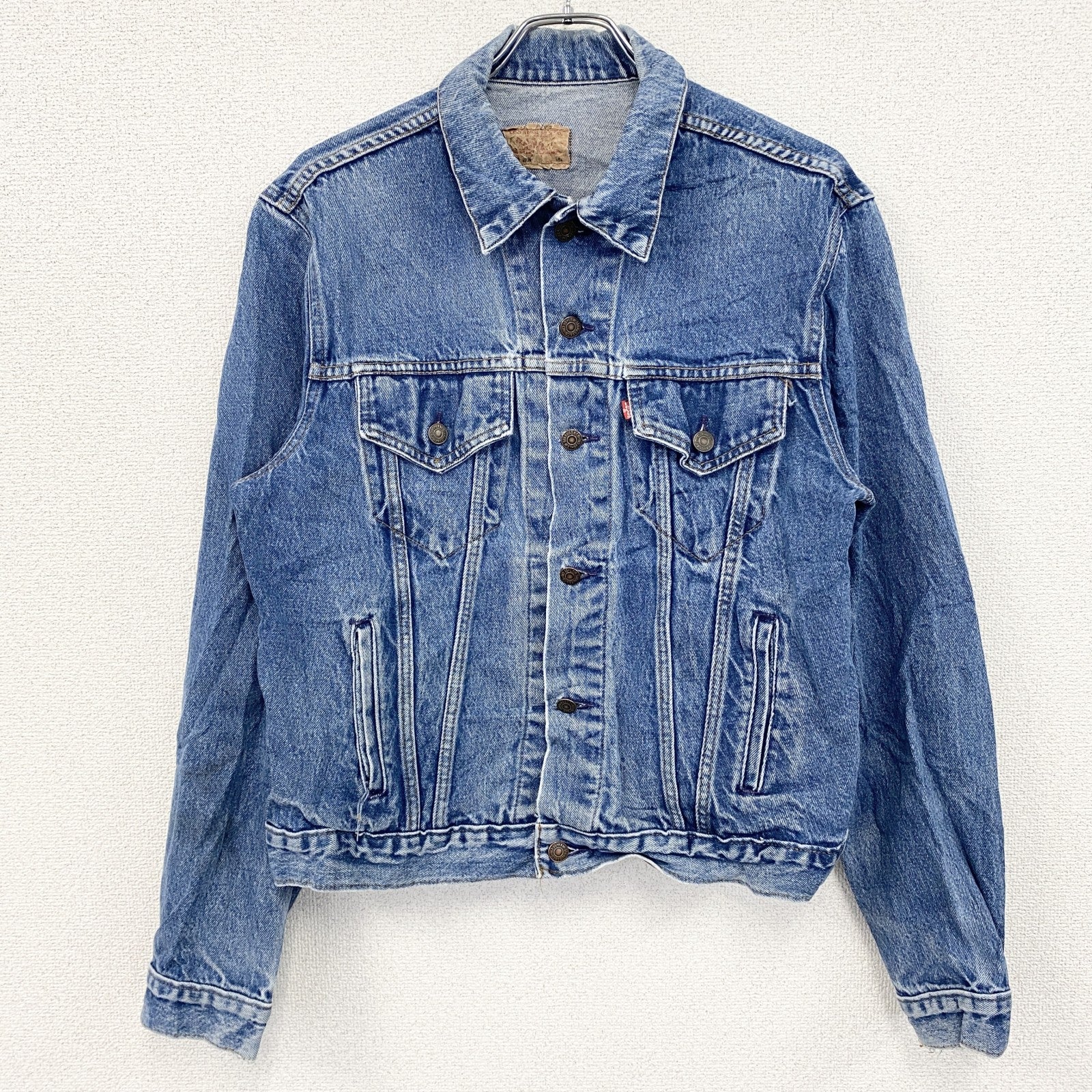 ～90s　Levi’ｓ　リーバイス　4thタイプ　デニムジャケット/Gジャン　ヴィンテージ　青　ブルー