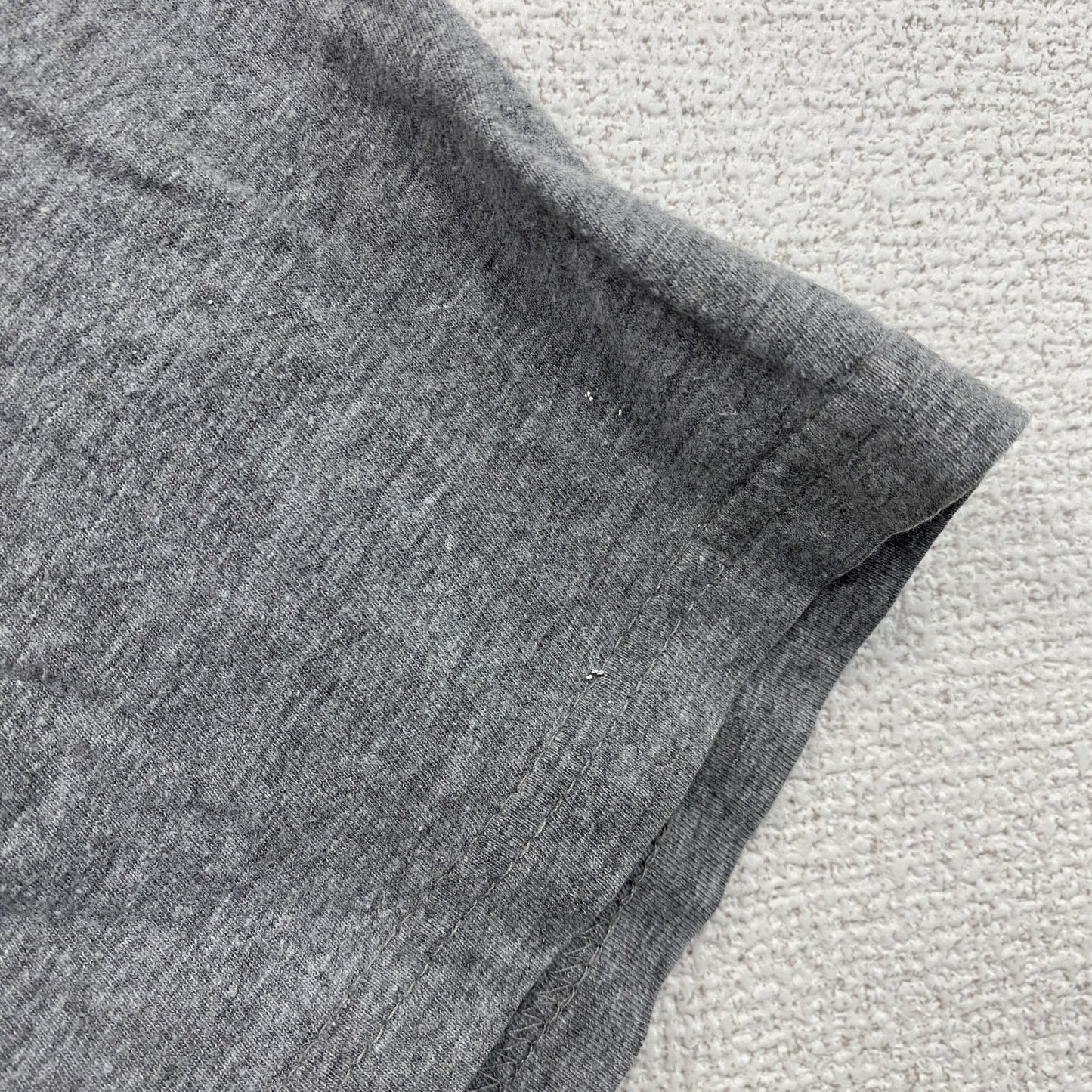 BC collection　半袖プリントTシャツ　人類の進化　灰色　グレー　Lサイズ