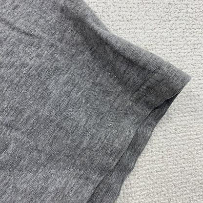 BC collection　半袖プリントTシャツ　人類の進化　灰色　グレー　Lサイズ