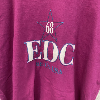ESPRIT　半袖プリントTシャツ　紫　パープル　Lサイズ
