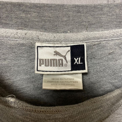 ～90s　PUMA　プーマ　NFL　アリゾナカージナルス　アメフト　刺繍スウェット/トレーナー　グレー　XLサイズ