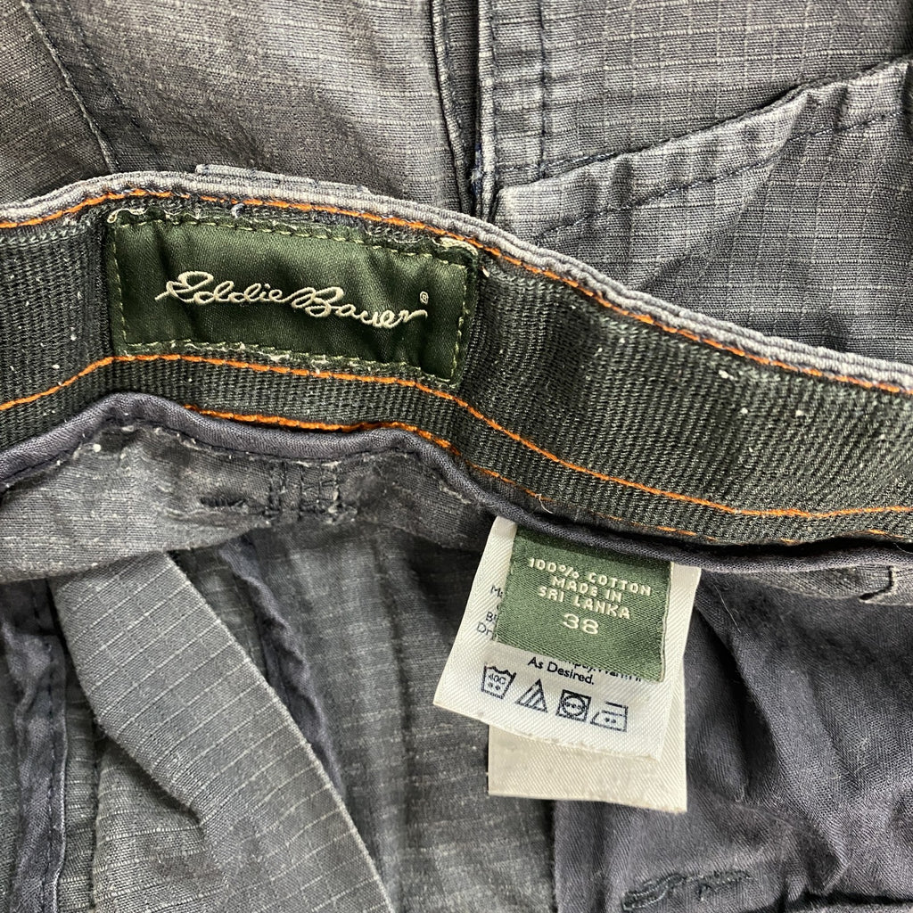 Eddie Bauer　エディーバウアー　ハーフカーゴパンツ/ショートパンツ　紺　ネイビー　38サイズ