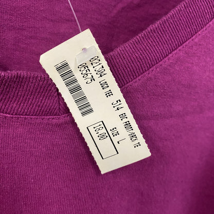 ESPRIT　半袖プリントTシャツ　紫　パープル　Lサイズ