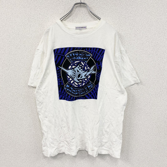 KITE PLAN COMMISSION　半袖プリントTシャツ　シングルステッチ　白　ホワイト　LLサイズ