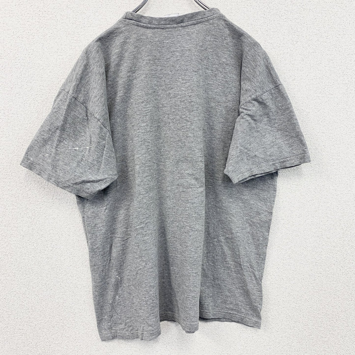 BC collection　半袖プリントTシャツ　人類の進化　灰色　グレー　Lサイズ