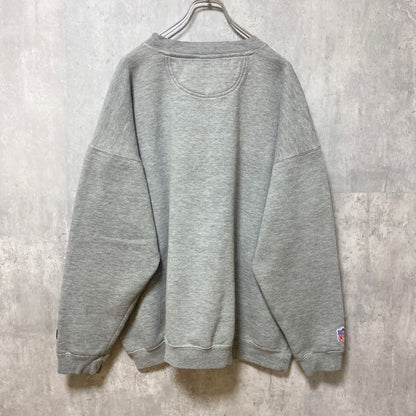 ～90s　PUMA　プーマ　NFL　アリゾナカージナルス　アメフト　刺繍スウェット/トレーナー　グレー　XLサイズ
