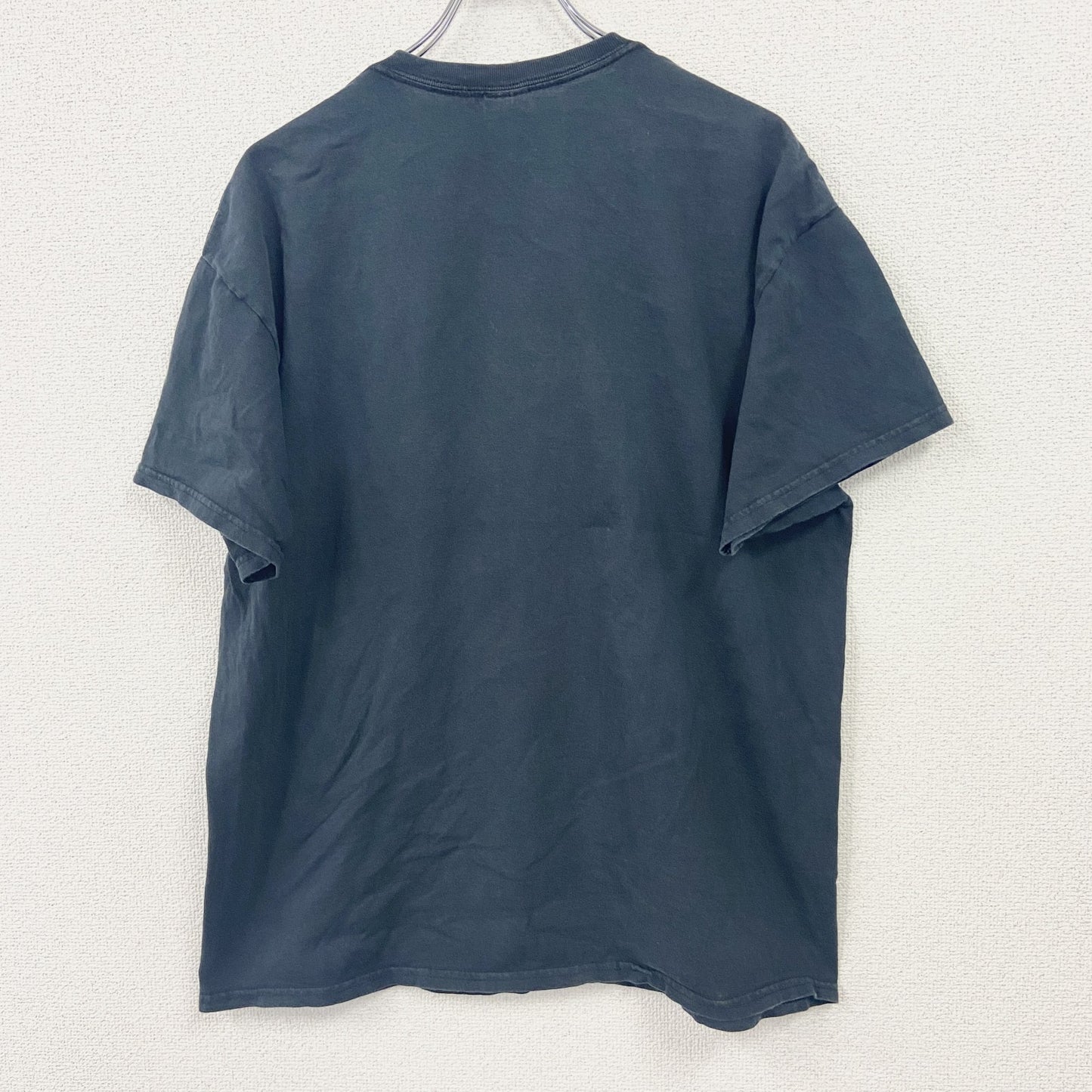 GILDAN　ギルダン　AC DC　半袖Tシャツ　バンドT　3Dプリント　黒　ブラック　XLサイズ