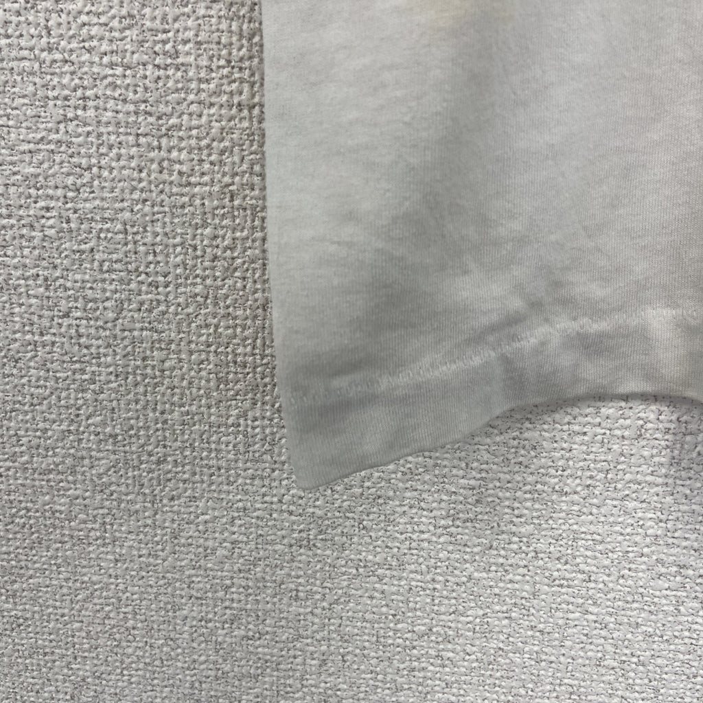 ～90s　半袖プリントTシャツ　ヴィンテージ　シングルステッチ　白　ホワイト　