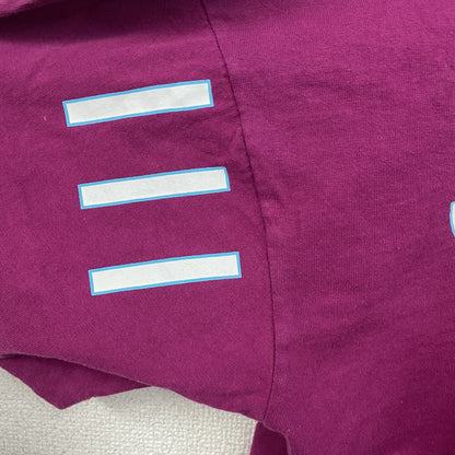 ESPRIT　半袖プリントTシャツ　紫　パープル　Lサイズ