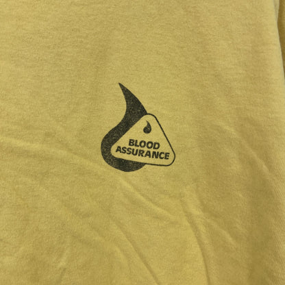 DELTA PRO WEIGHT　半袖プリントTシャツ　熱帯魚　献血　黄色　イエロー　XLサイズ