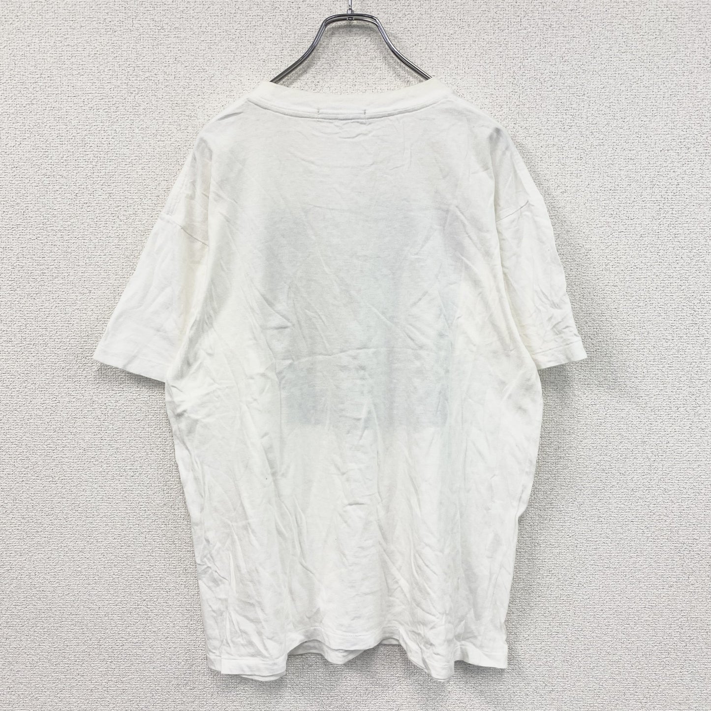 KITE PLAN COMMISSION　半袖プリントTシャツ　シングルステッチ　白　ホワイト　LLサイズ
