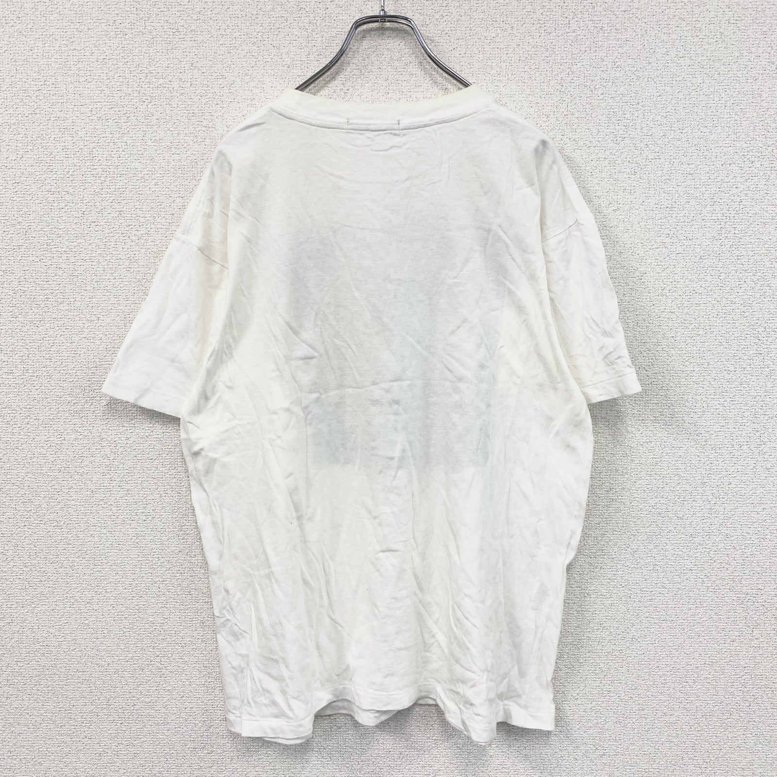 KITE PLAN COMMISSION　半袖プリントTシャツ　シングルステッチ　白　ホワイト　LLサイズ