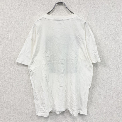 KITE PLAN COMMISSION　半袖プリントTシャツ　シングルステッチ　白　ホワイト　LLサイズ