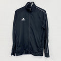 adidas　アディダス　トラックジャケット/ジャージ　黒　ブラック　Mサイズ