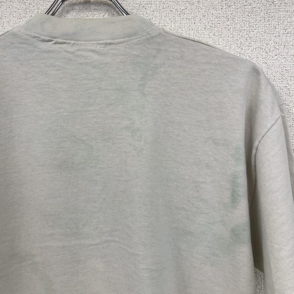 ～90s　半袖プリントTシャツ　ヴィンテージ　シングルステッチ　白　ホワイト　