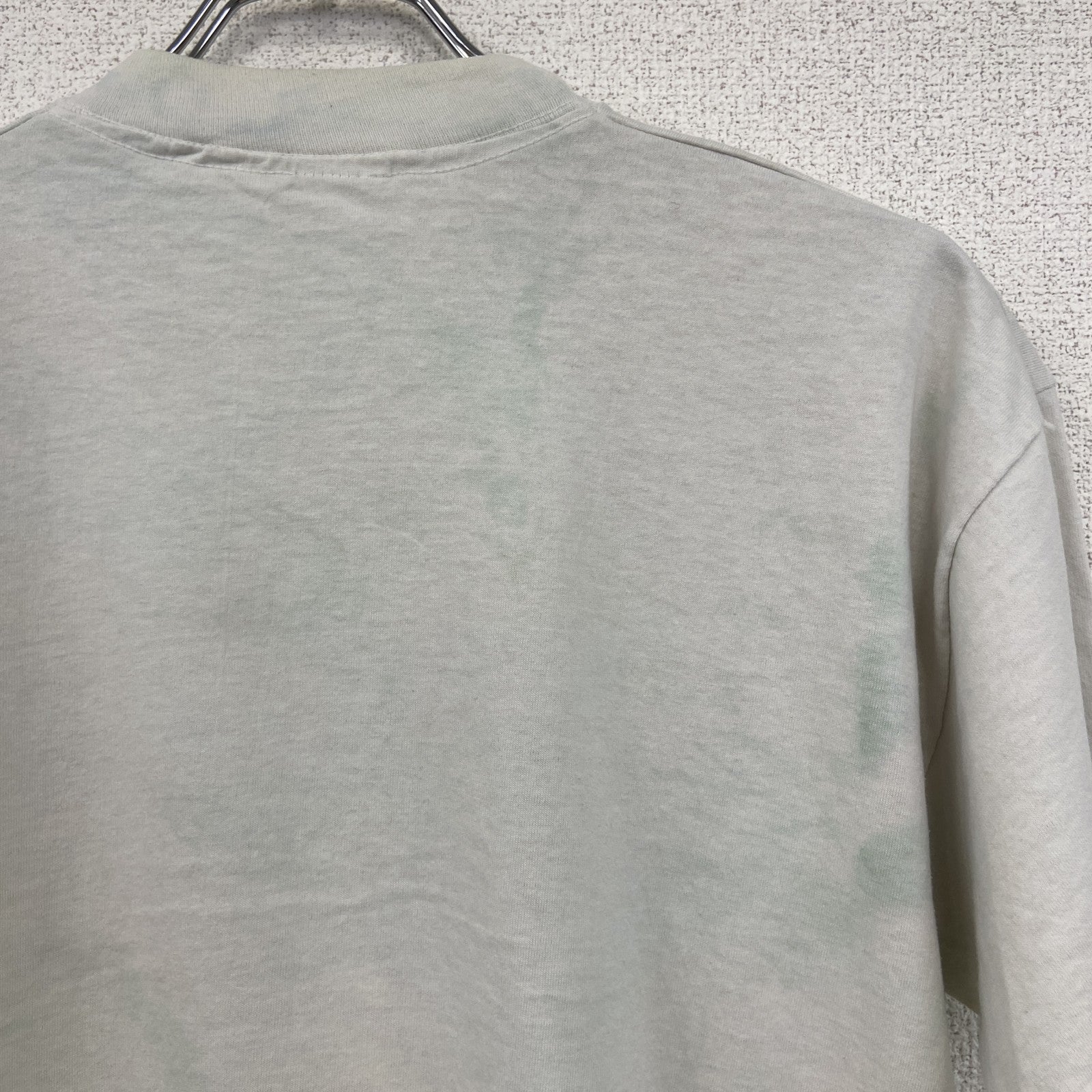 ～90s　半袖プリントTシャツ　ヴィンテージ　シングルステッチ　白　ホワイト　