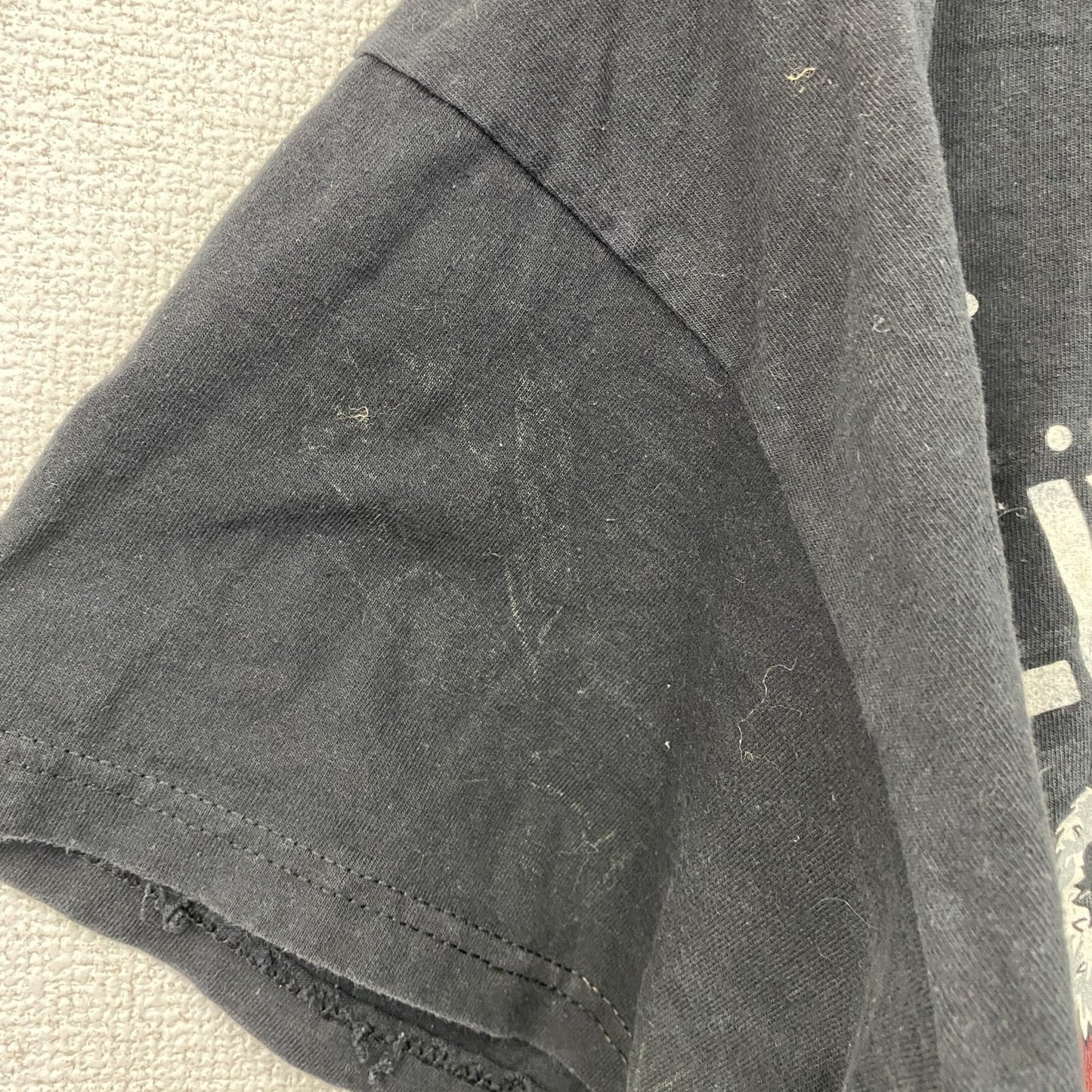 半袖プリントTシャツ　Santa Claus　サンタクロース　黒　ブラック　XLサイズ
