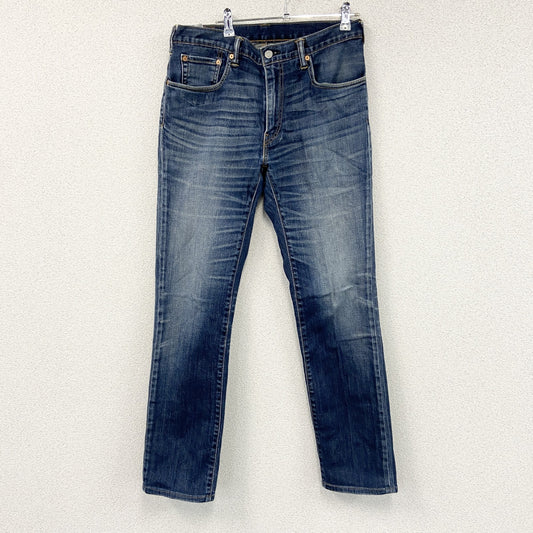 Levi's　リーバイス　551　デニムパンツ/ジーンズ　フェード　縦落ち　鬼ヒゲ　ジップフライ　インディゴ　W32サイズ