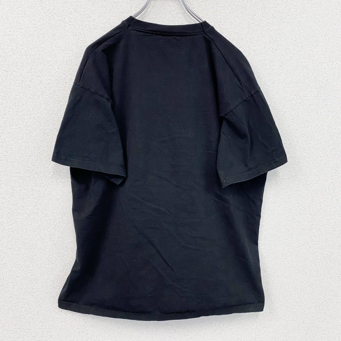 半袖プリントTシャツ　Santa Claus　サンタクロース　黒　ブラック　XLサイズ
