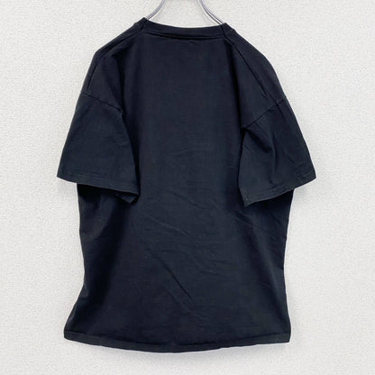 半袖プリントTシャツ　Santa Claus　サンタクロース　黒　ブラック　XLサイズ