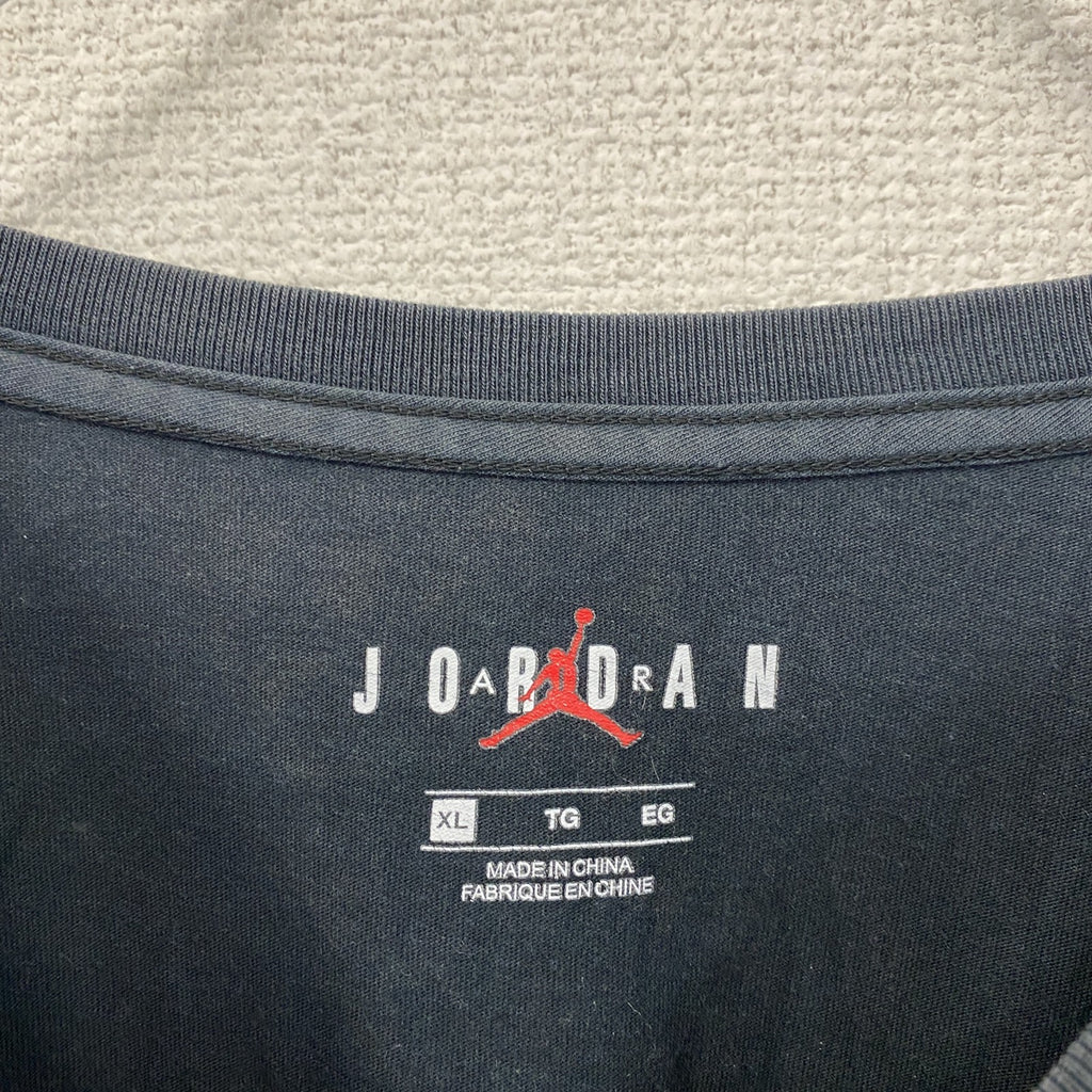 AIR JORDAN　エアジョーダン　長袖Tシャツ/ロンT　黒　ブラック　XLサイズ