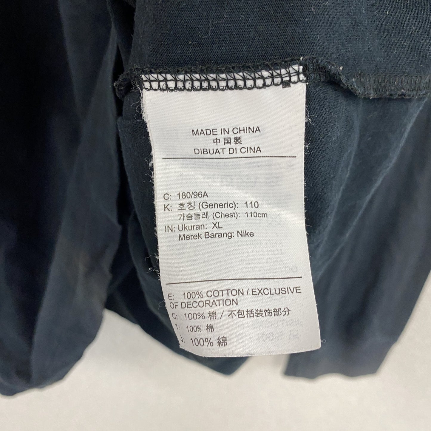 AIR JORDAN　エアジョーダン　長袖Tシャツ/ロンT　黒　ブラック　XLサイズ
