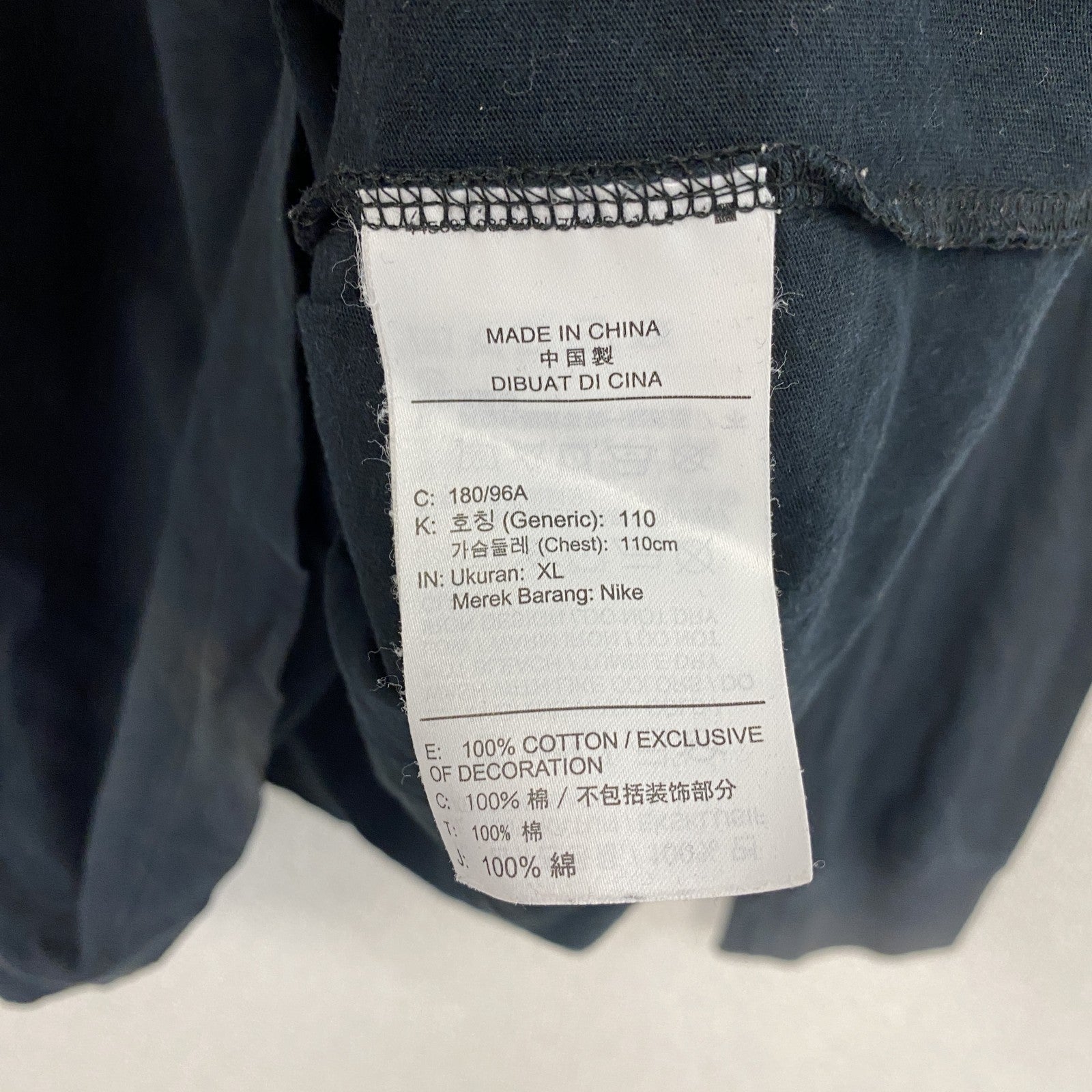 AIR JORDAN　エアジョーダン　長袖Tシャツ/ロンT　黒　ブラック　XLサイズ