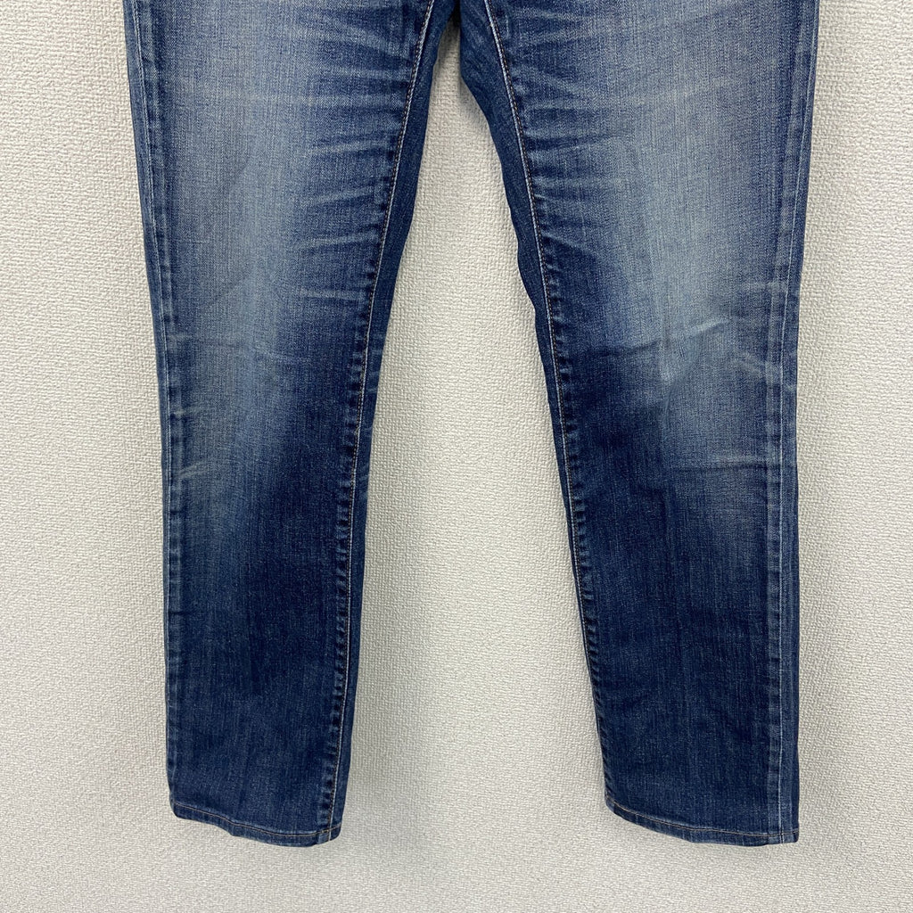 Levi's　リーバイス　551　デニムパンツ/ジーンズ　フェード　縦落ち　鬼ヒゲ　ジップフライ　インディゴ　W32サイズ