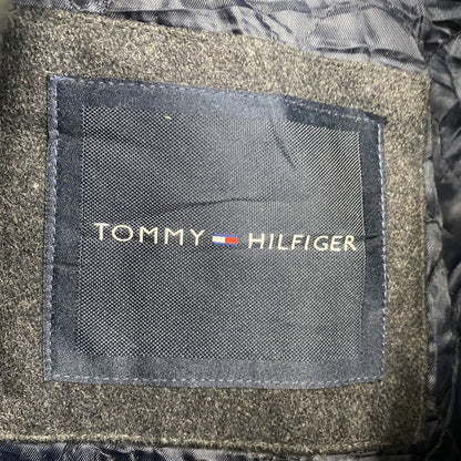 古着 used　TOOMY HILFIGER　トミーヒルフィガー　フルジップブルゾン　灰色　ダークグレー　Lサイズ