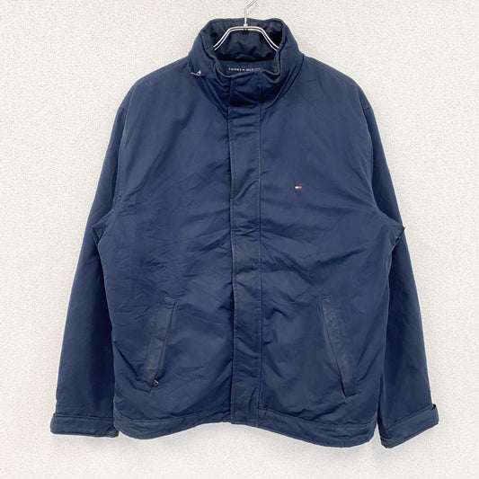 古着 used　TOOMY HILFIGER　トミーヒルフィガー　フルジップブルゾン　紺　ネイビー　Lサイズ