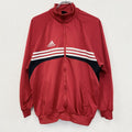 adidas　アディダス　トラックジャケット/ジャージ　赤　レッド　XLサイズ
