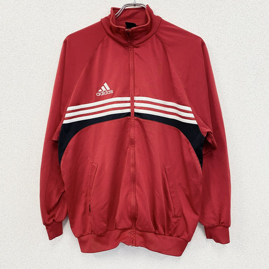 adidas　アディダス　トラックジャケット/ジャージ　赤　レッド　XLサイズ
