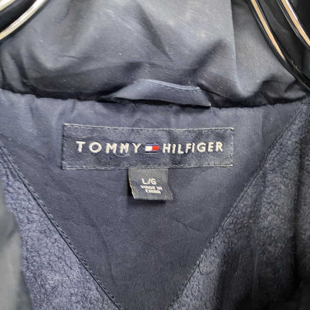 古着 used　TOOMY HILFIGER　トミーヒルフィガー　フルジップブルゾン　紺　ネイビー　Lサイズ
