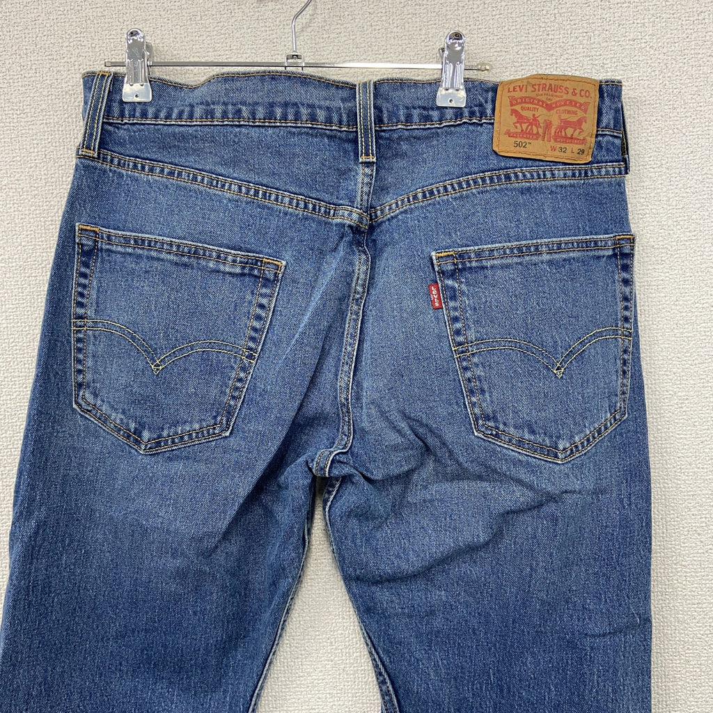 Levi's　リーバイス　502　デニムパンツ/ジーンズ　ジップフライ　インディゴ　W32サイズ