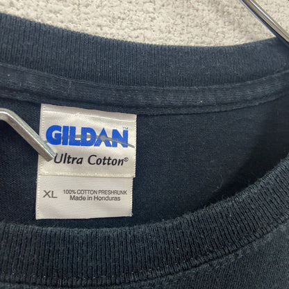 GILDAN　ギルダン　Miller Lite　ミラービール　半袖Tシャツ　企業T　黒　ブラック　XLサイズ