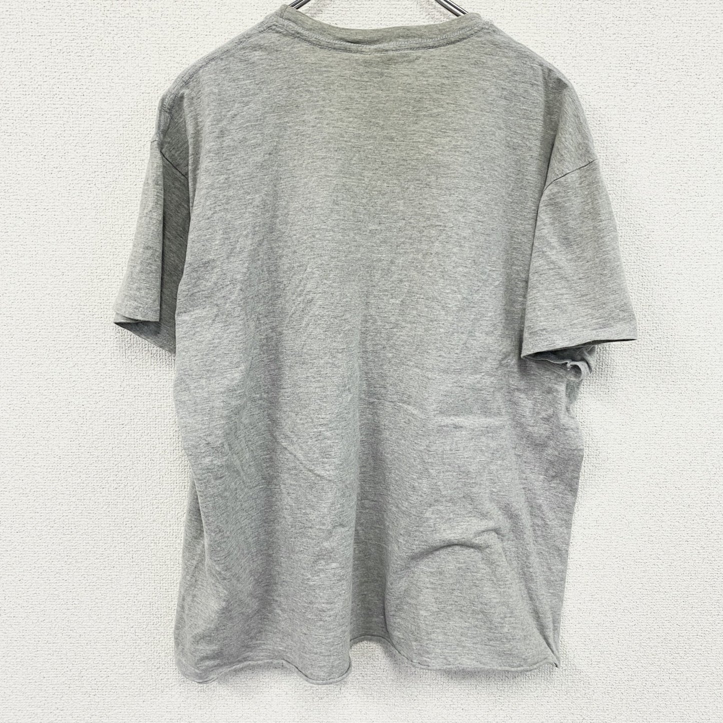 GILDAN　ギルダン　半袖プリントTシャツ　灰色　グレー　XLサイズ