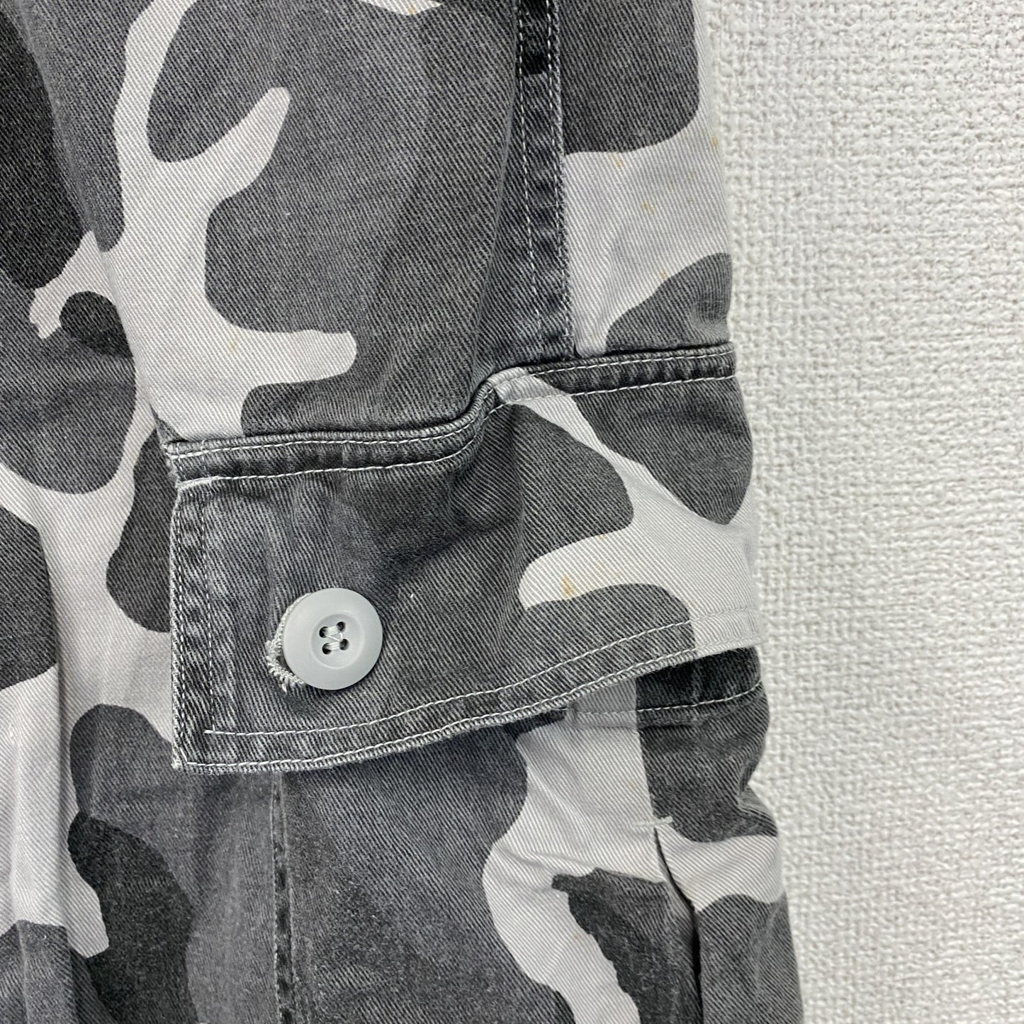 RATON　ラトン　ハーフパンツ/ショートパンツ　カモフラ　迷彩柄　グレー　Lサイズ