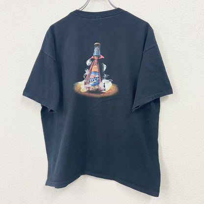 GILDAN　ギルダン　Miller Lite　ミラービール　半袖Tシャツ　企業T　黒　ブラック　XLサイズ