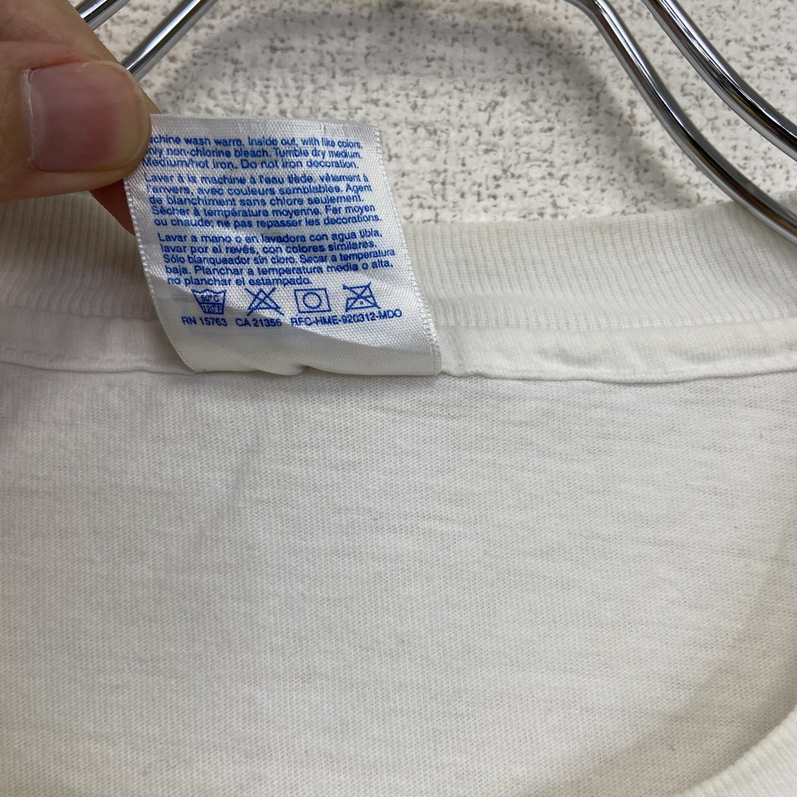 ～00s　Hanes　ヘインズ　半袖プリントTシャツ　ヴィンテージ　シングルステッチ　白　ホワイト　XLサイズ
