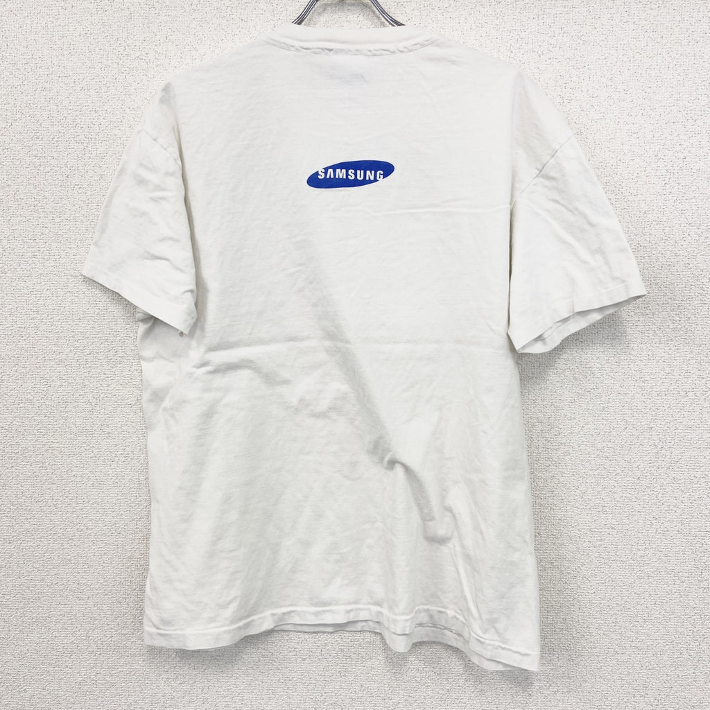 ～00s　Hanes　ヘインズ　半袖プリントTシャツ　ヴィンテージ　シングルステッチ　白　ホワイト　XLサイズ