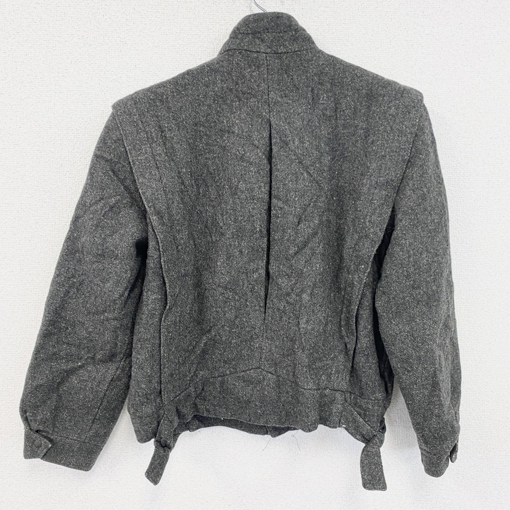 古着 used　American made　アメリカンメイド　ウールジャケット　灰色　ダークグレー