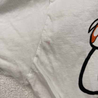 CRASH BANDICOOT　クラッシュバンディクー　半袖プリントTシャツ　キャラクターT 　白　ホワイト　Lサイズ