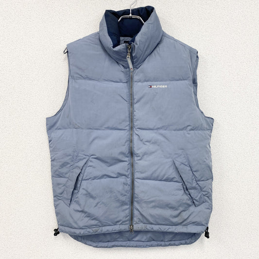 古着 used　TOOMY HILFIGER　トミーヒルフィガー　ダウンベスト　水色　ライトブルー　Sサイズ
