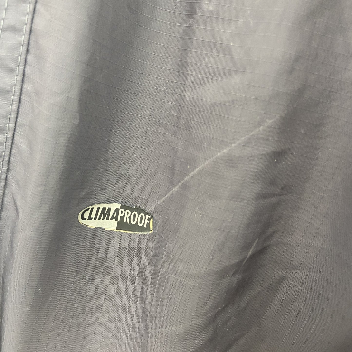 90s～　adidas　アディダス　CLIMA PROOF　トラックパンツ　ヴィンテージ　灰色　グレー　Oサイズ